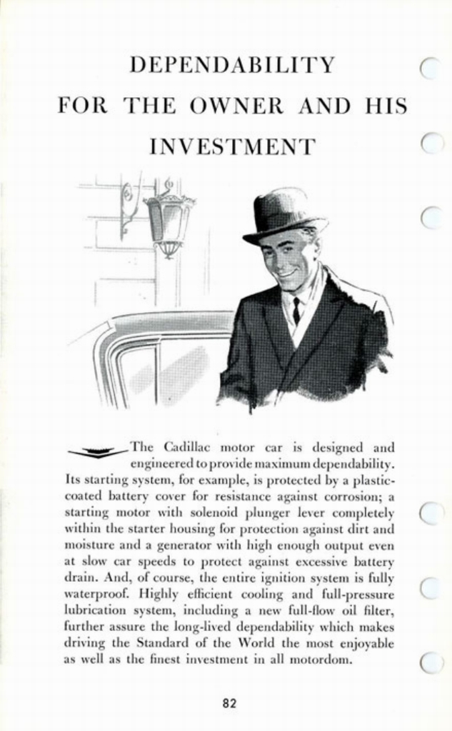 1960 Cadillac Salesmans Data Book Page 122